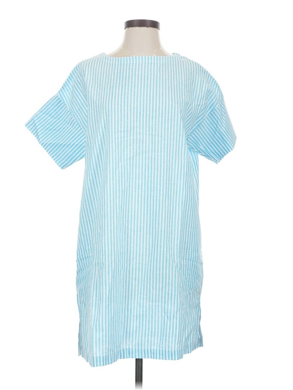 LA Relaxed Cotton-Linen Blend Casual Dress - Size S NWT